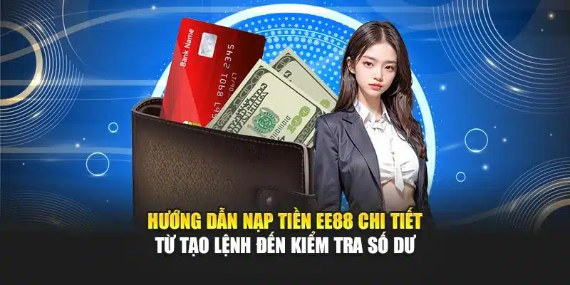 Hướng dẫn nạp tiền EE88 chi tiết từ tạo lệnh đến kiểm tra số dư